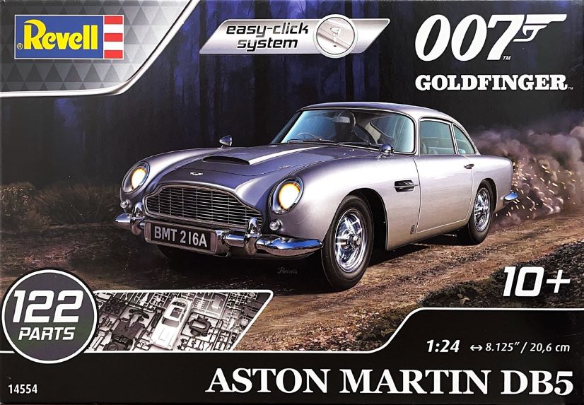 Revell 1/24 James Bond Aston Martin DB5 from Goldfinger 4554