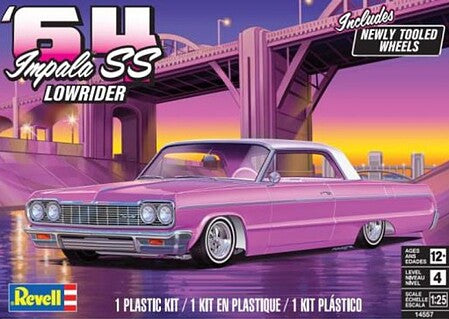 Revell 1/25 Chevy Impala SS Lowrider 1964 14557