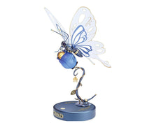Load image into Gallery viewer, ROKR Robobio Butterfly DIY Mechanical 3D Puzzle (Blue) M105B
