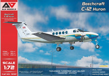 Load image into Gallery viewer, A&amp;A Model 1/72 US Beechcraft C-12A/C/U "Huron" Military Transport 7237