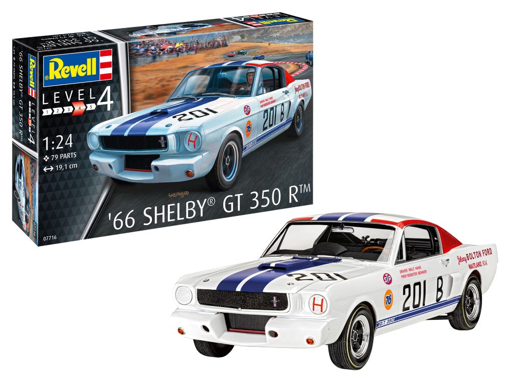 Revell 1/24 '66 Shelby GT 350 R 07716