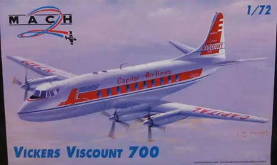 Mack Models 1/72 Vikers Viscount 700 MC0046C NOS Sealed RARE