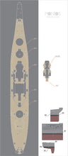 Load image into Gallery viewer, Pontos 1/350 USS Missouri Wooden Deck Type 2 35010WD1