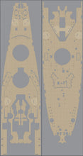 Load image into Gallery viewer, Pontos 1/350 USS Missouri Wooden Deck Type 2 35010WD1