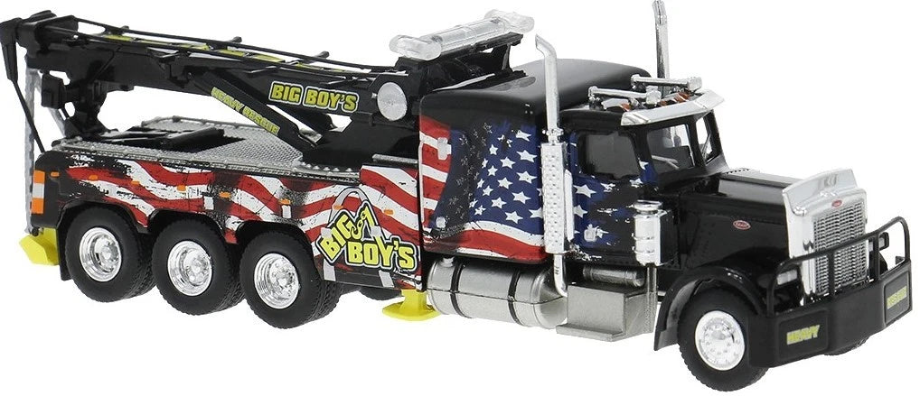 Brekina 1/87 HO Peterbilt 359 Heavy-Duty Tow Truck Wrecker 