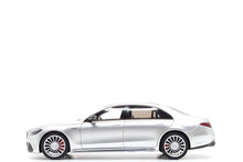 Load image into Gallery viewer, NZG 1/18 Mercedes AMG S 63 E Performance High-tech Silver 1116/55