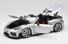 Load image into Gallery viewer, Norev 1/18 Porsche 718 Spyder RS Weissach 2023 Silver 187270