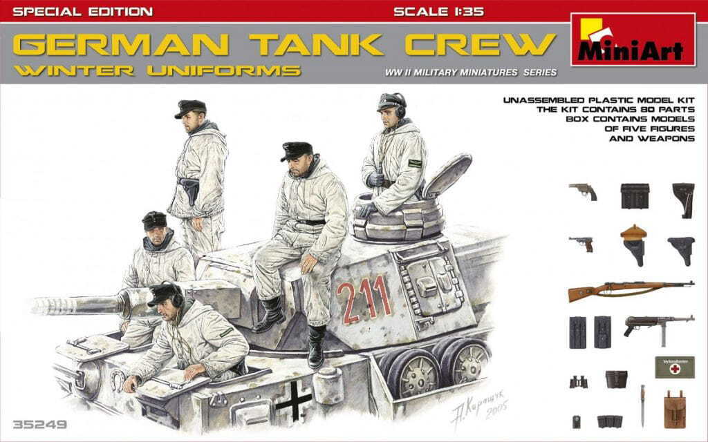 Miniart 1/35 German Tank Crew Winter Uniforms 35249