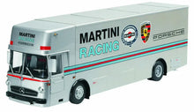 Load image into Gallery viewer, Schuco 1/64 Renntransporter "Martini Racing" 45 202 7400