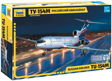 Zvezda 1/144 Russian Airliner TU-1154M 7004C NOS Sealed