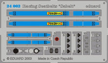 Load image into Gallery viewer, Eduard 1/24 Racing Seatbelt Sabelt 4 Point Harness Blue 24002