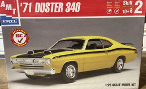 AMT ERTL 1/25 '71 Duster 340 Plastic Model Kit 31225C OPEN BOX