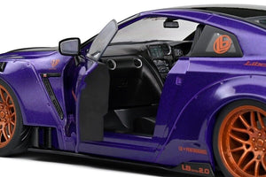 Solido 1/18 Nissan GT-R (R35) Liberty Walk Kit 2.0 2022 Purple S1805812