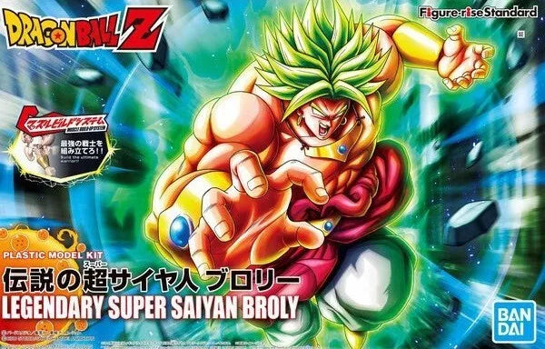 Bandai Figure-Rise Dragon Ball – Broly Super Saiyan Légendaire – Kit Modèle Articulé