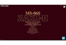Load image into Gallery viewer, Bandai 1/60 PG MS-06S "Char's" Zaku II 5064229
