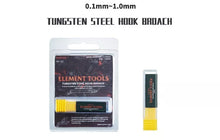 Load image into Gallery viewer, Dspiae HC-05 Element Tools Tungsten Steel Hook Broach 0.5mm'