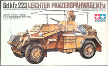 Load image into Gallery viewer, Tamiya 1/35 German Sd.kfz.223 Leichter Panzerspahwagen Fu + Extra 35062C
