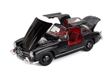 Load image into Gallery viewer, Norev 1/18 Mercedes 300 SL W198 Gullwing Black 1955 B66040722