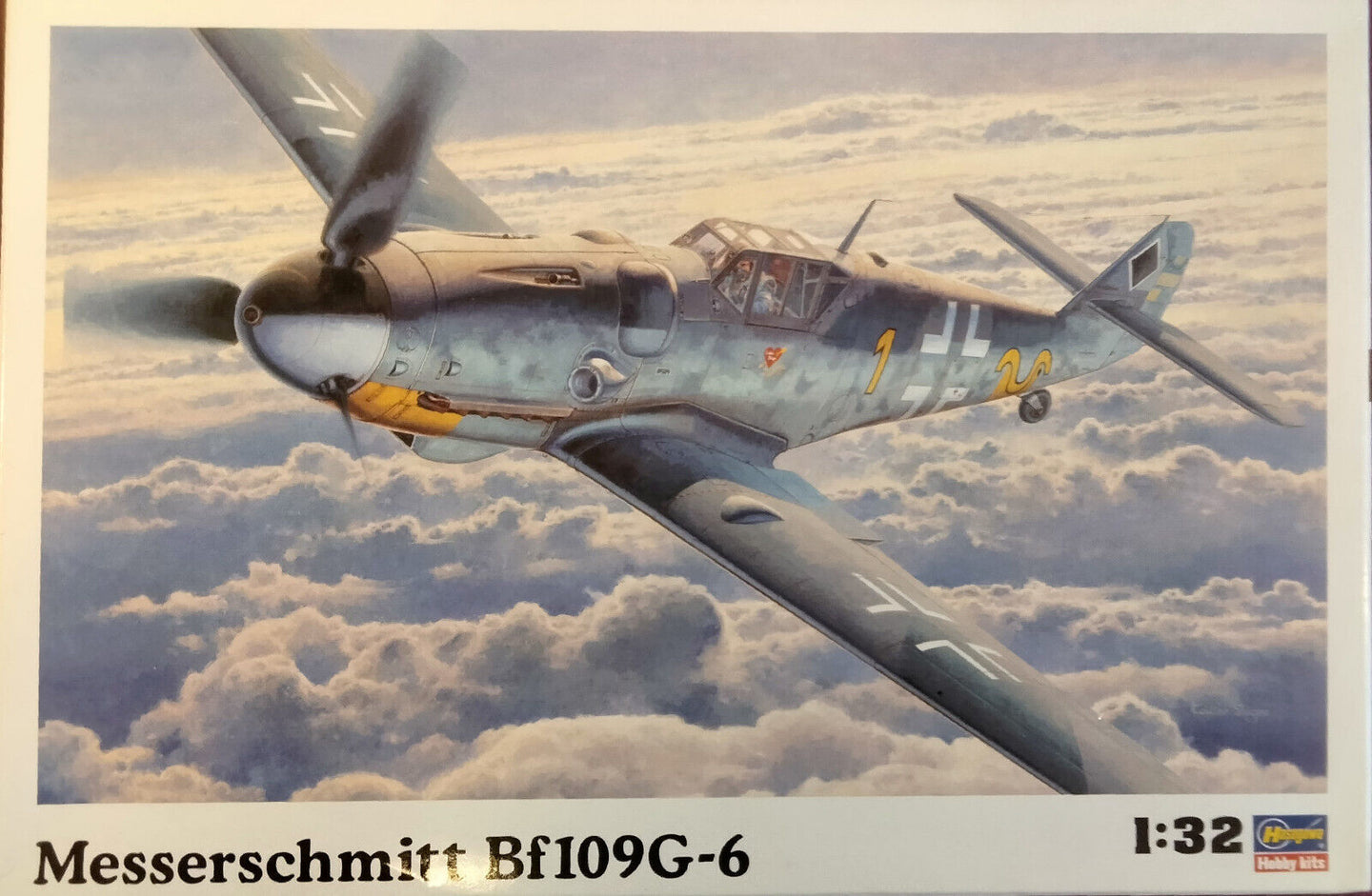 ハセガワ　1/32 BF109G-6他5点セット Hasegawa 1/32 German Messerschmitt Bf109G-6 08067C OPEN BOX plus