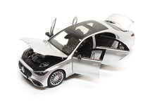 Load image into Gallery viewer, NZG 1/18 Mercedes AMG S 63 E Performance High-tech Silver 1116/55
