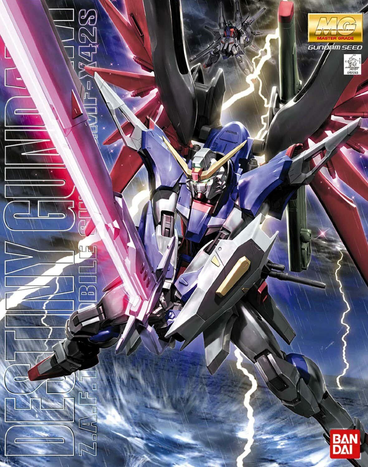 MG ディスティニー ガンダムZGMF-X42S Bandai 1/100 MG ZGMF-X42S Destiny Gundam 5061582 *SALE