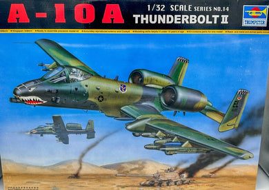 Trumpeter 1/32 US A-10A Thunderbolt II OPEN BOX with EXTRAS! 02214C