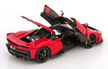 Load image into Gallery viewer, Bburago 1/18 Ferrari F80 2024 Red Black Hypercar 18-16918