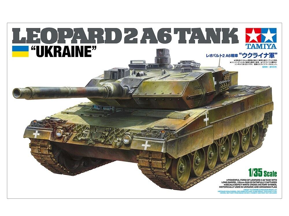 Tamiya 1/35 Leopard 2 A6 Ukraine 25207