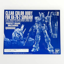 Load image into Gallery viewer, Bandai PG 1/60 Clear Color Body Parts Set for Unleashed RX-78-2 P-Bandai 5061406