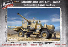 Load image into Gallery viewer, Thunder Model 1/35 British Morris C9/B truck with 40mm Bofors AA Gun Early 35210