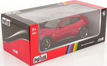 Load image into Gallery viewer, Polistil 1/18 Ferrari Purosangue 2022 Rosso Magma Red Met 18FE02021-WB