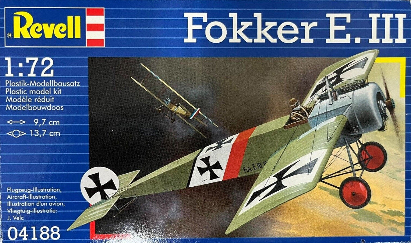 Revell 1/144 German Fokker E lll 04188