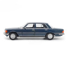 Load image into Gallery viewer, Norev 1/18 Mercedes-Benz 350 SEL 1979 Hansa Blue 183976