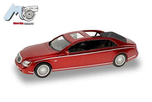 Load image into Gallery viewer, Micro City 1/87 HO Maybach 62S Red Metallic 87MC000025