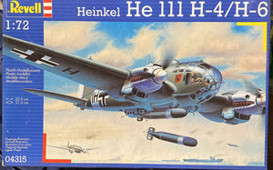 Revell 1/72 German Heinkel He 111 H-4/JH-6 04315