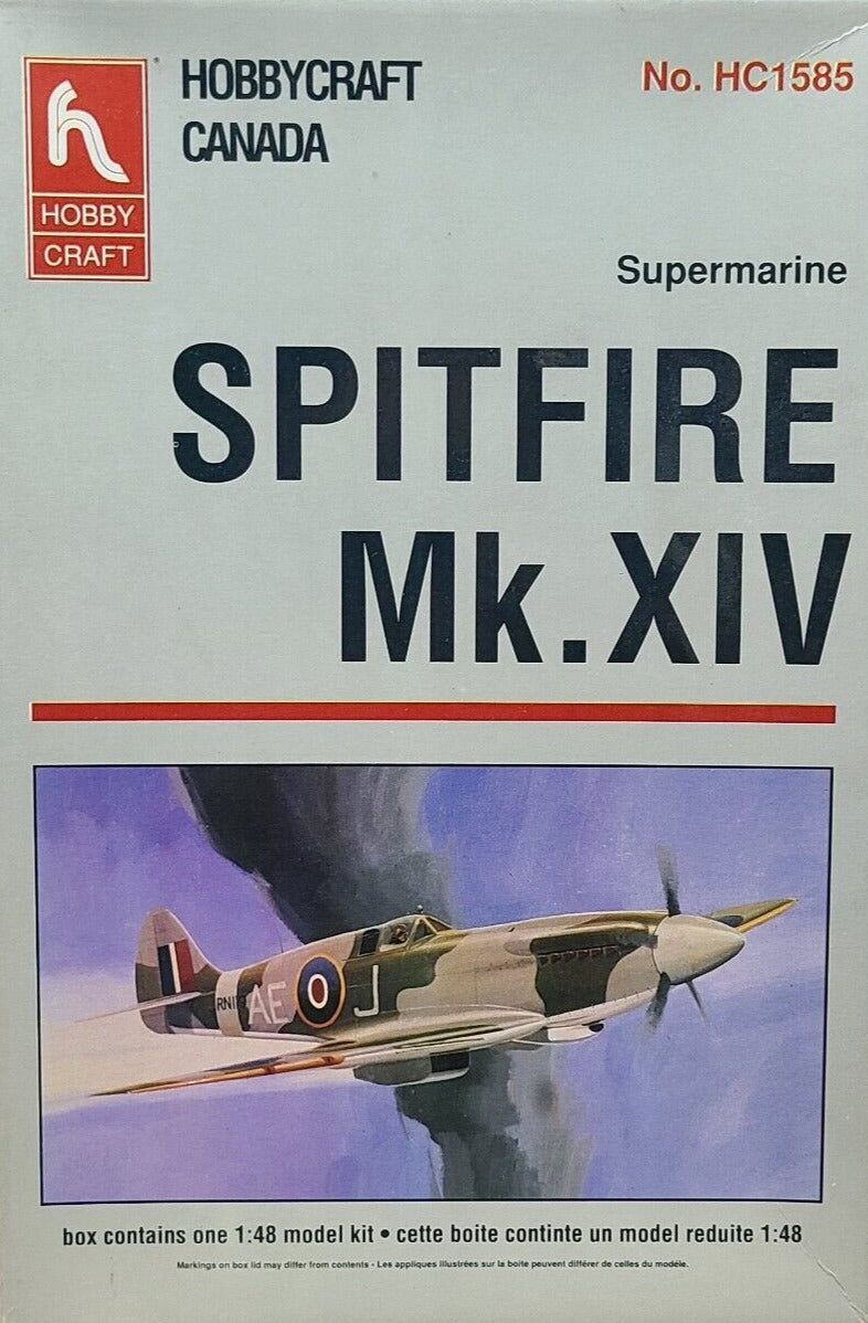 HobbyCraft 1/48 British Supermarine Spitfire Mk.XIV HC1585 NOS Sealed