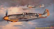 Load image into Gallery viewer, Hasegawa 1/48 German Messerschmitt Bf109F-2 09010C  w/ EXTRAS OPEN BOX