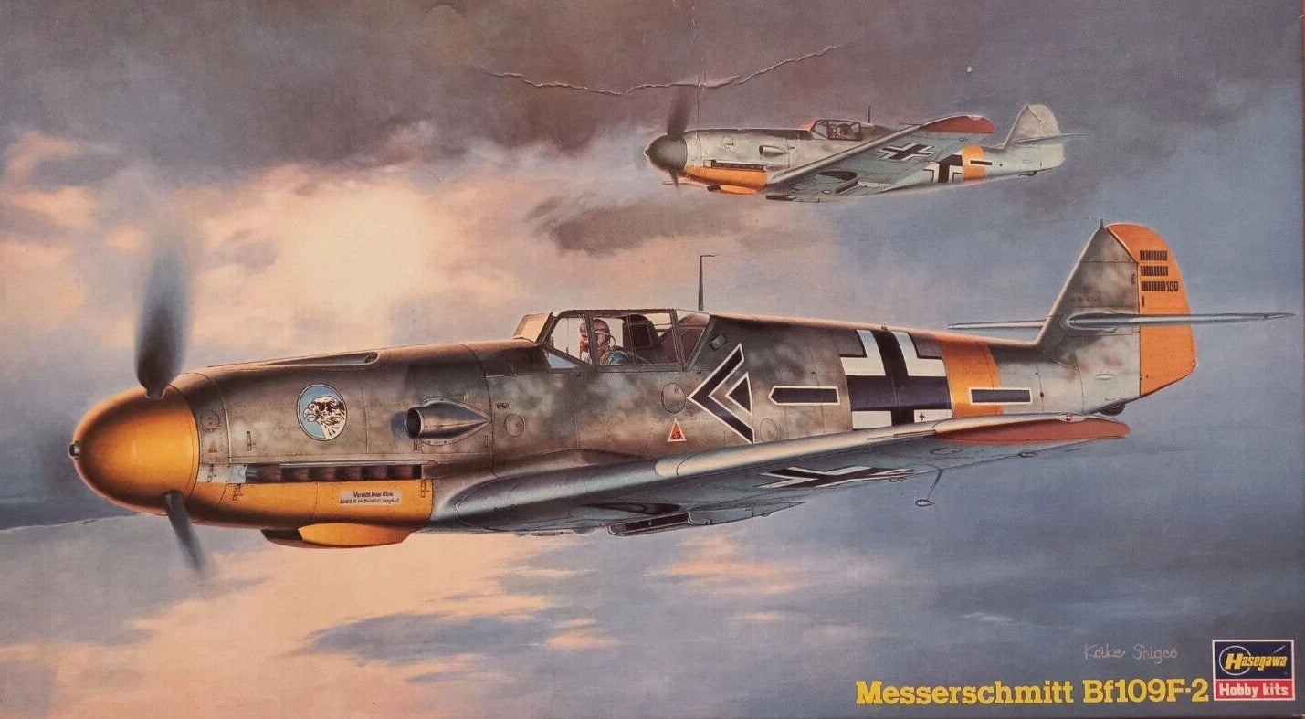 ハセガワ 1/48メッサーシュミット BF109F-2 【公式通販】