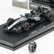 Load image into Gallery viewer, Minichamps 1/64 Mercedes AMG W17 Pole Pos Chinese GP '26 K. Antonelli 640260222