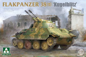 Takom 1/35 German Flakpanzer 38(t) Kugelblitz 2179