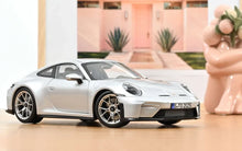 Load image into Gallery viewer, Norev 1/18 Porsche 911 GT3 w/ Touring Package 2025 Silver 187002