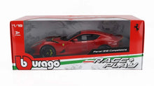 Load image into Gallery viewer, Bburago 1/18 Ferrari 812 COMPETIZIONE 2021  ROSSO CORSA BU16019