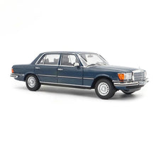 Load image into Gallery viewer, Norev 1/18 Mercedes-Benz 350 SEL 1979 Hansa Blue 183976