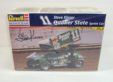 Revell Monogram 1/24 Steve Kinser Quaker State Sprint Car 85-2517 NOS Sealed