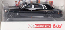 Load image into Gallery viewer, Micro City 1/87 HO Rolls Royce Phantom Black 87MC000063