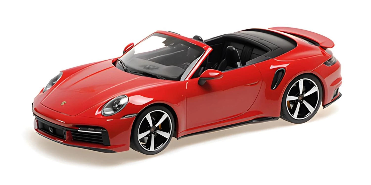 Minichamps 1/18 Porsche 911 (992) Turbo S Cabrio 2020 Yellow