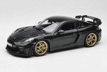 Load image into Gallery viewer, Norev 1/18 Porsche Cayman GT4 RS W/Weissach Package 2023 Brewster Green 187250
