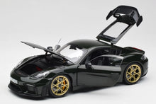 Load image into Gallery viewer, Norev 1/18 Porsche Cayman GT4 RS W/Weissach Package 2023 Brewster Green 187250