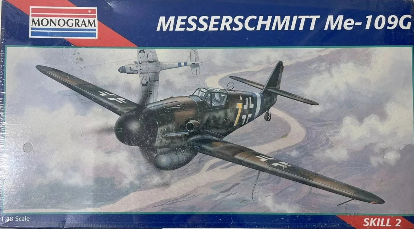 Monogram 1/48 German Messerschmitt Me-109G 5225C NOS Sealed