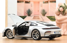 Load image into Gallery viewer, Norev 1/18 Porsche 911 GT3 w/ Touring Package 2025 Silver 187002